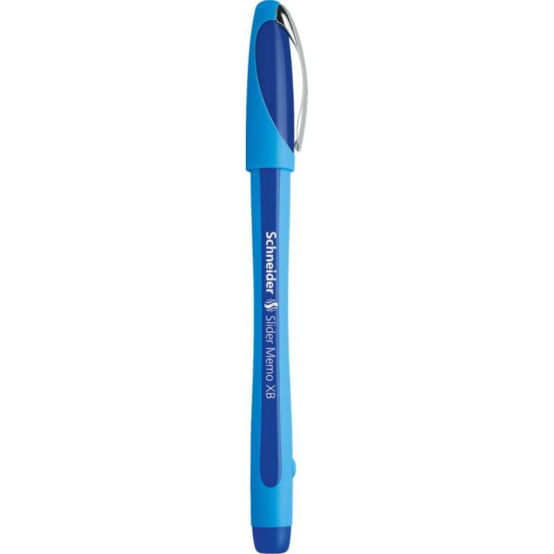 Schneider Slider Memo XB Blue Ballpoint Pen
