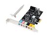 Conceptronic EMRICK15B Geluidskaart Intern 7.1 kanalen PCI-E x1