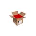 Clairefontaine 55583C - Doos van 200 Vierkante Rode Bes 16,5x16,5cm 120g