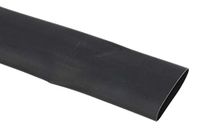 RS PRO Warmtekrimpkous, polyolefine, zwart, Ø 19,1 mm, krimpverhouding 2:1, lengte 6 m