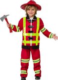Boland - Kostuum Brandweerman Sullivan (7-9 jr) - Kinderen - Brandweerman -