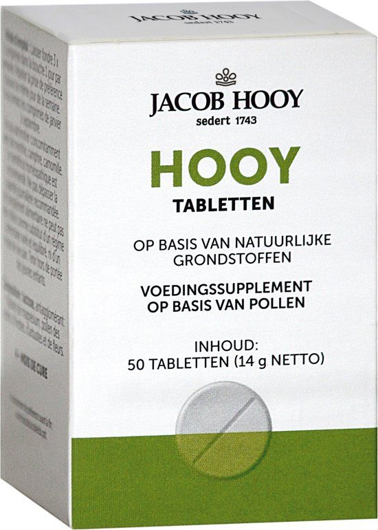 Jacob Hooy Hooyfree - 50 capsules - Hooikoortskuur - 4 maanden