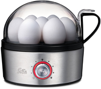 Solis Egg Boiler & More 8272 - Eierkoker - RVS - 7 Eieren - Met Stoomfunctie