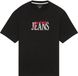 Guess Oversized T-shirt Zwart Katoen Ronde Hals Korte Mouw Printopdruk L