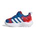 adidas Marvel Spider-Man Lightorama Runner Infants Shoes, Better Scarlet/Ftwr White/Bright Royal, 26.5 EU