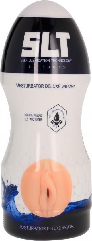 Shots Media SLT - Self Lubrication Masturbator Deluxe Vagina - Flesh