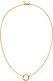 PURELEI Halsketting Bloom Goud Roestvrij staal 45 cm