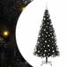 vidaXL Kerstboom zwart 180 cm pvc