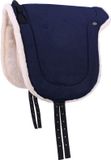QHP - Bareback pad - Navy - Pony - 17.5 inch