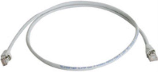 Telegärtner 100007967 RJ45 Netwerkkabel, patchkabel CAT 6A S/FTP 0.5 m Blauw