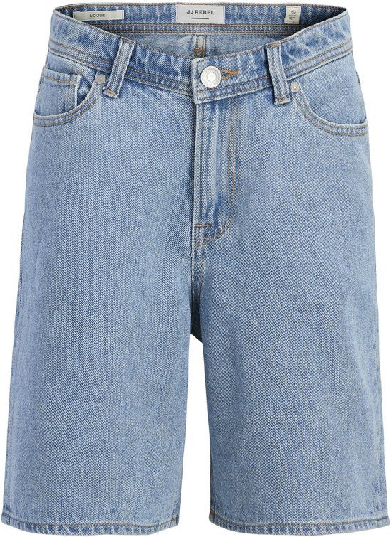JJ REBEL JUNIOR JACK&JONES Jongens Bermuda shorts 128 Blauw Denim