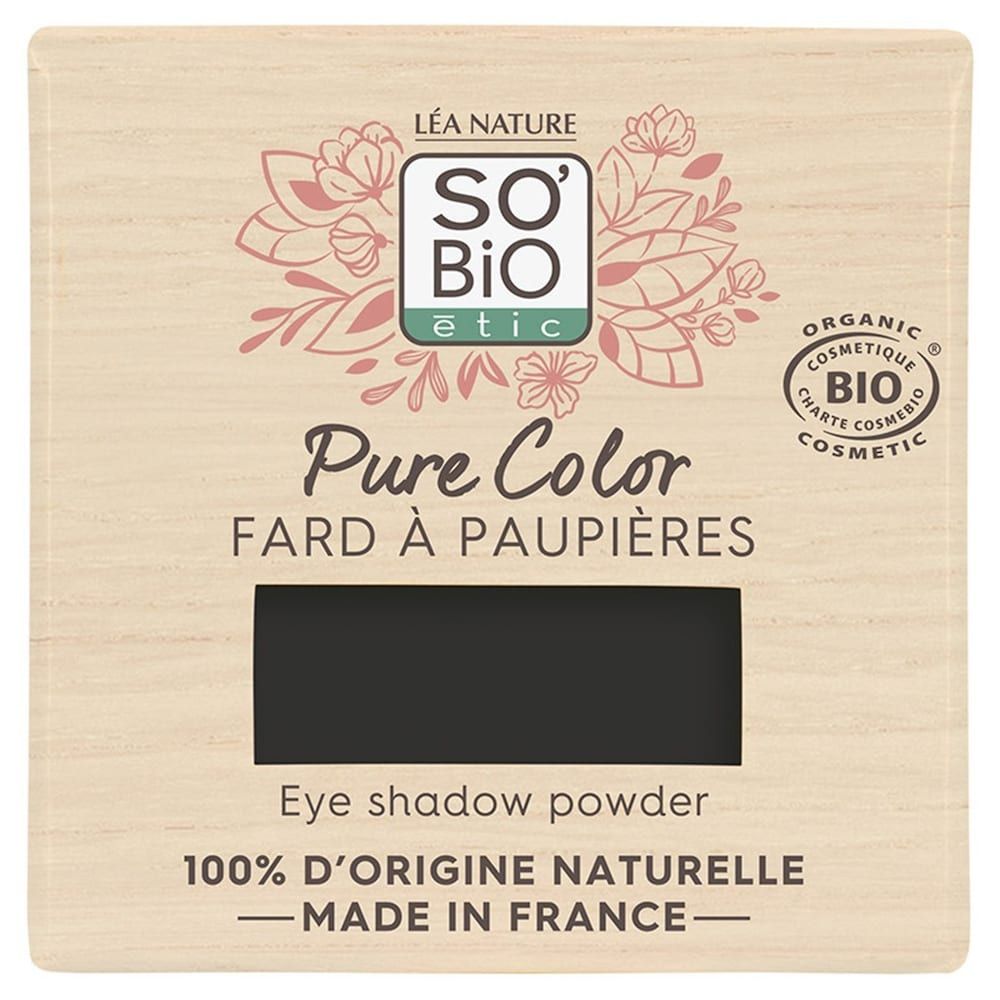 SO'BiO étic - Eye Shadow Powder 3 ml 05 Black - 3517360022056