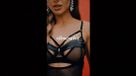 Obsessive Dominna Chemise & Thong Zwart S/M