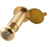 VASALAT 1500 Door Viewer ø 12 mm, Wide Angle 170°, TS 35-85 mm, Polished Brass