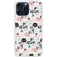 Miaou Bedrukt siliconen hoesje compatibel met iPhone 15 Pro Max