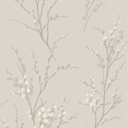 Laura Ashley - Vliesbehang - Pussy Willow Dove Grey - 10mx52cm