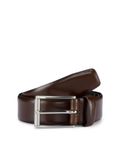 Strellson Leren riem Men's Belt W85 Dark Brown donkerbruin