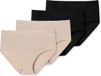Schiesser Modal Essentials Tai slip - Vrouwen - Veelkleurig - Effen - 4 stuks