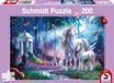 Schmidt - Legpuzzel - Eenhoornmerrie met veulen - 200 stukjes - Kinderen - vanaf 8 jaar