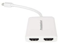 PremiumCord MST Adapter Mini DisplayPort 1.2 naar 2x HDMI 2.0
