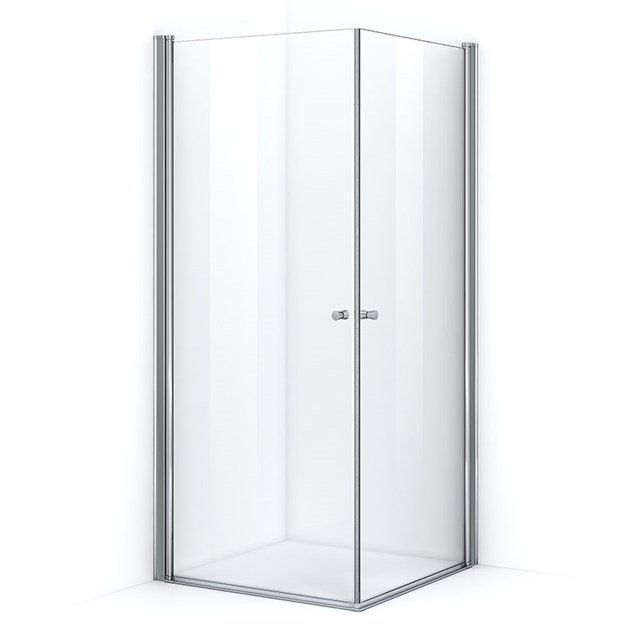Maxaro Douchecabine Zircon Comfort Helder 90x80cm met Draaideur