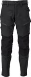 Mascot Customized Broek met kniezakken 22379-311 - Zwart - C44 - 76