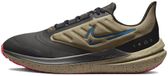 Nike Air Winflo 9 Shield Hardloopschoenen Heren Khaki Groen Maat 42.5