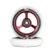 North Roues Trottinette Freestyle Index Pack de 2 (110mm - Wine Red/White Pu)