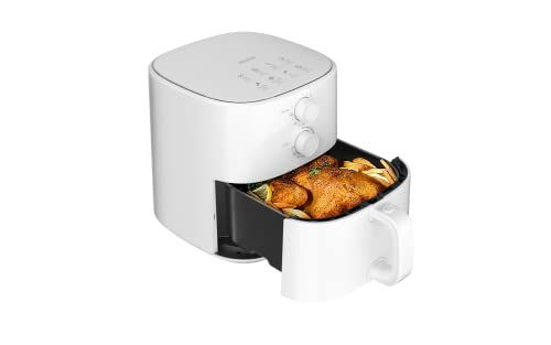 Becken Air Fryer - 5L - 1500W - Adjustable Temperature - Timer - White