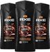 Axe 5-in-1 Shampoo & Shower Gel Dark Temptation - 3 x 400 ml