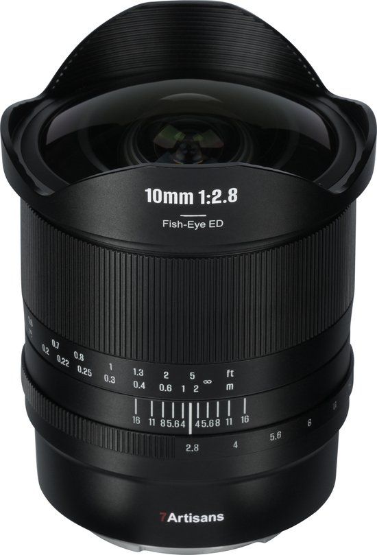 7Artisans 10mm F2.8 Mark II Lens - Sony E-mount - Black