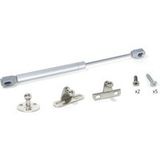 Häfele Vérin à gaz BETTI pour volets en bois 268 mm, 100 Nm - maximum 10 kg