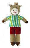 Knuffel gebreid paard Harry ca 36 cm