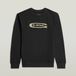 G-Star Old Skool Crew Sweat L/s Heren Joggingbroek Katoen/Polyester M