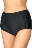 Merry Style Dames Zwembroek - Bikinibroekje - Elastische tailleband – Polyamide & Elastaan – Zwart (9240) – 46