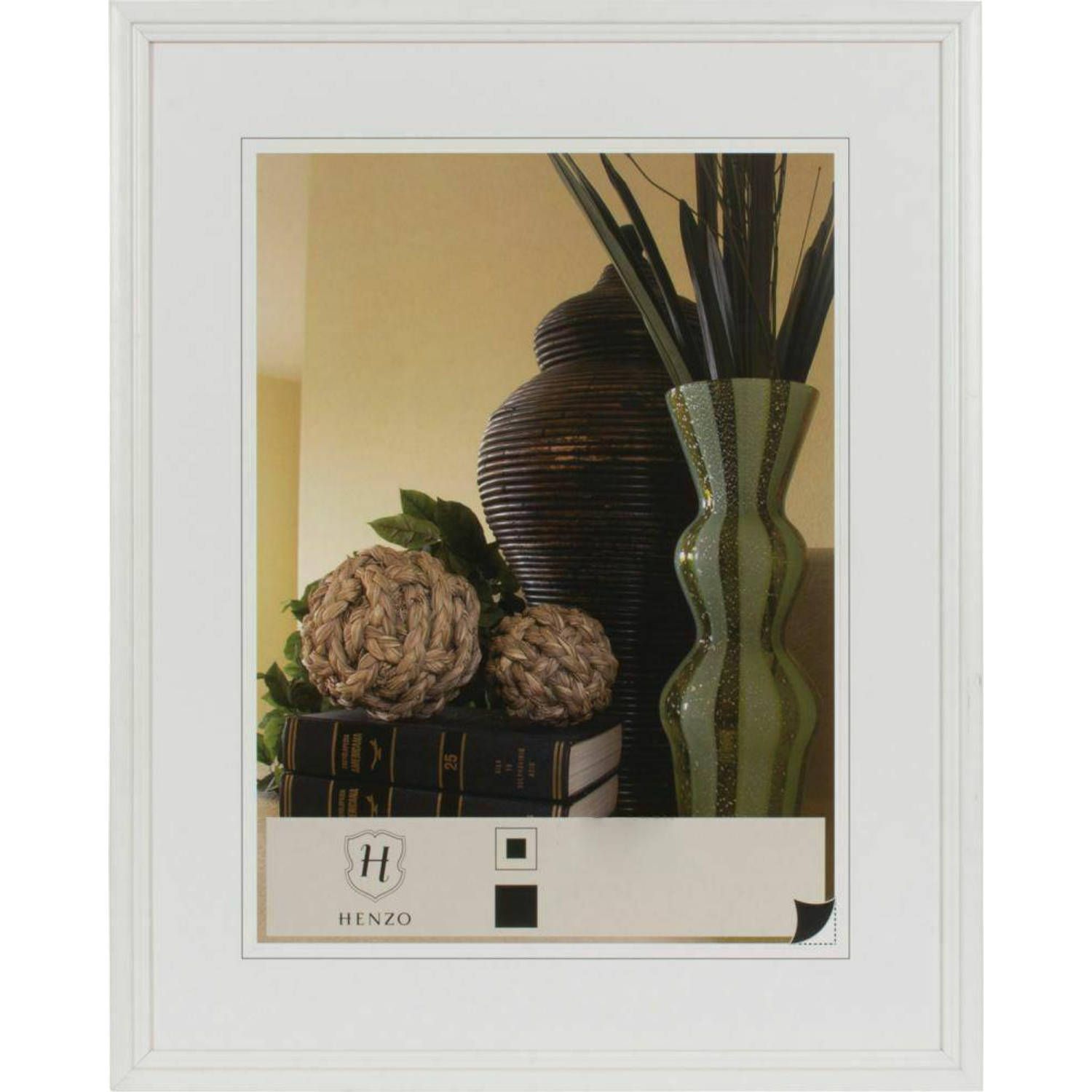 Henzo Artos fotolijst - 40x60 cm - wit - hout