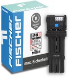 FISCHER opvouwbaar fietsslot PROTEC PLUS+ FN110 Zwart