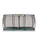 Exit Allure Premium Inground Trampoline - 244x427cm - Groen
