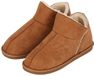 Apollo Pantoffels Heren - Boots Suede - Cognac - Pantoffels Hoog Model - Zool Harde met grip