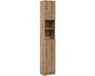 vidaXL Badkamerkast Artisan Eiken 32x25,5x190 cm Bewerkt Hout