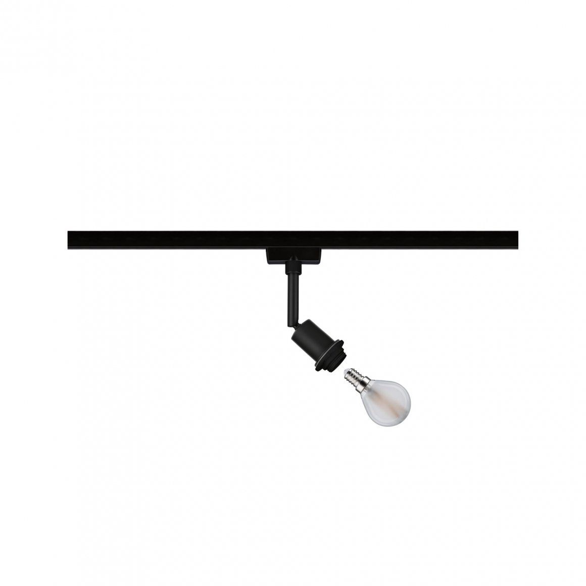 Paulmann DecoSystems Spot - E14 - 20W - Zwart - 16.3cm - Dimbare