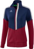 Erima Squad Worker Jack Dames - New Navy / Bordeaux / Silver Grey | Maat: 34