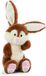 NICI konijn/haas pluche knuffel - bruin - 25 cm