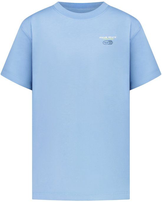 Cars Jeans T-shirt Pluyo jr. Jongens Maat 128 Katoen Ronde hals Lichtblauw