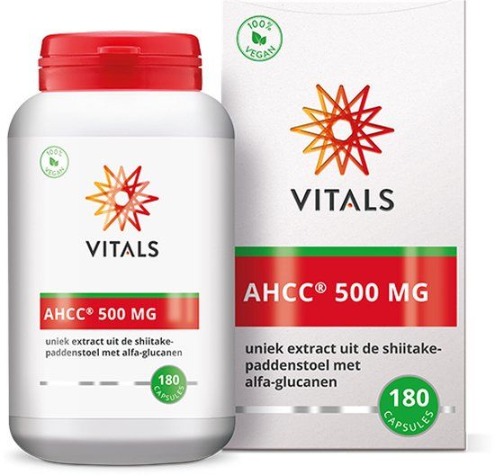 Vitals AHCC 500 mg Capsules
