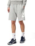 Nike Club French Terry Alumni FQ4950-063 Short pour homme, gris chiné/gris fumé/blanc, taille XL