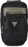 GUESS Berlin Multipocket Crossover Black zwart