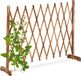 Relaxdays Klimrek Planten - Hout - Uitschuifbaar - Tot 275 cm