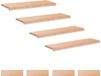 vidaXL - Trapmatten - 8 st - Naturel - 90 x 30 x 2 cm - Massief beukenhout