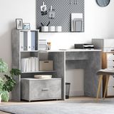 vidaXL Ladekast Beton Grijs